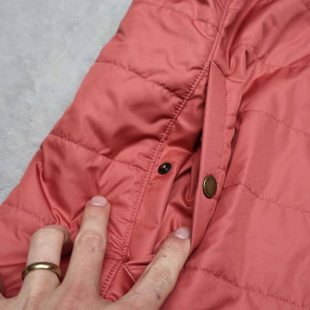 LL Bean Vest Womens Medium Rose Mountain Classic Puffer Light‎ Pack Insulated - Picture 3 of 12